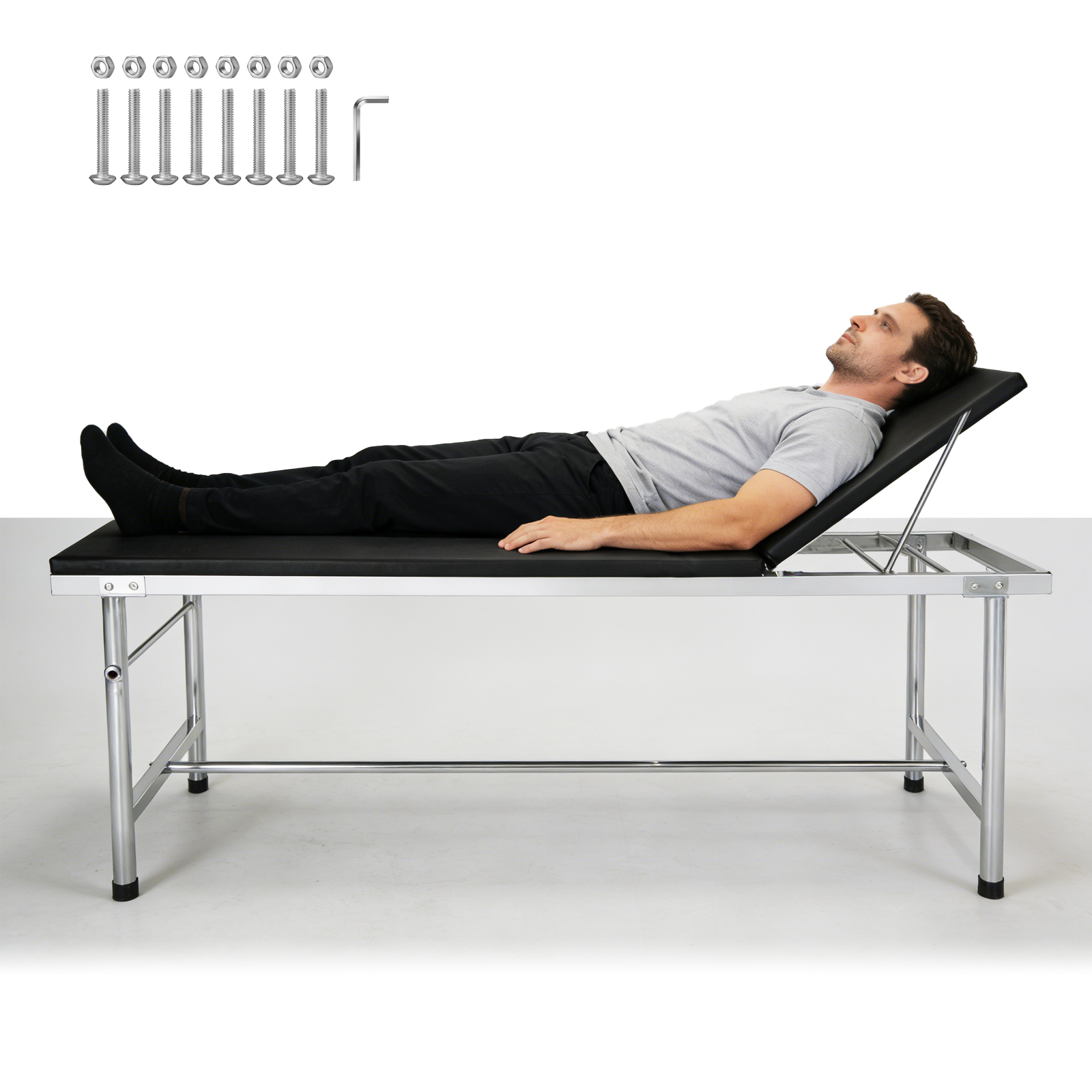 Medical Lab Ultrasound - Medical Ultrasound Exam Table Adjustable Backrest