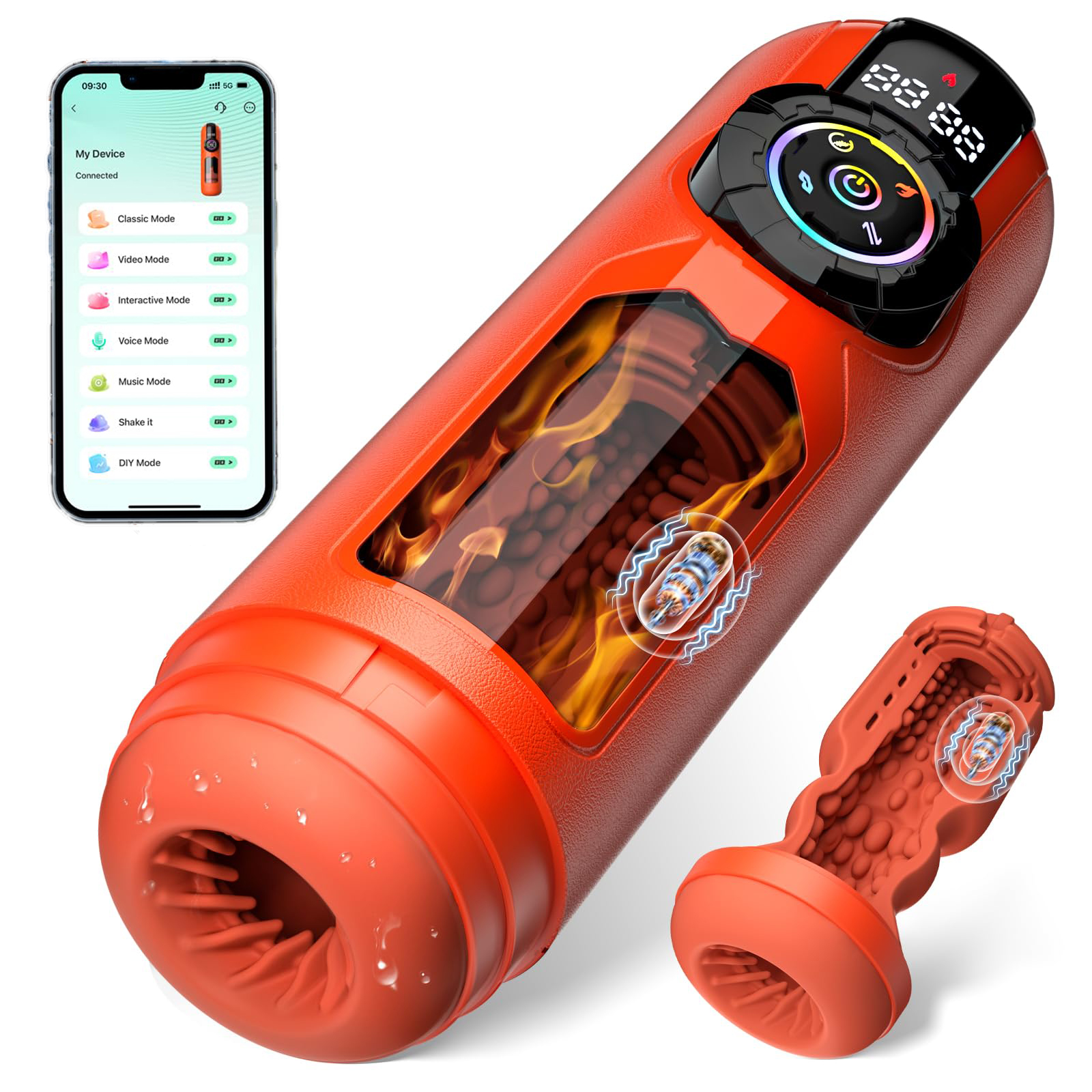 Medical X - KUSHOR Heating Automatic Male Masturbator APP