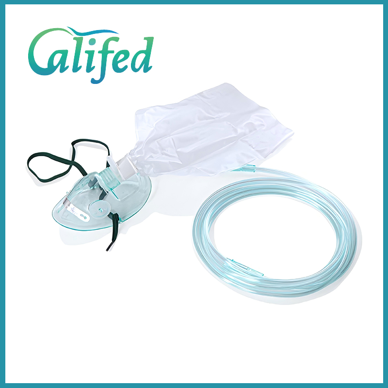 Oxygen Mask Non-Rebreather - Califed Non-Rebreathing Mask Medical PVC Oxygen
