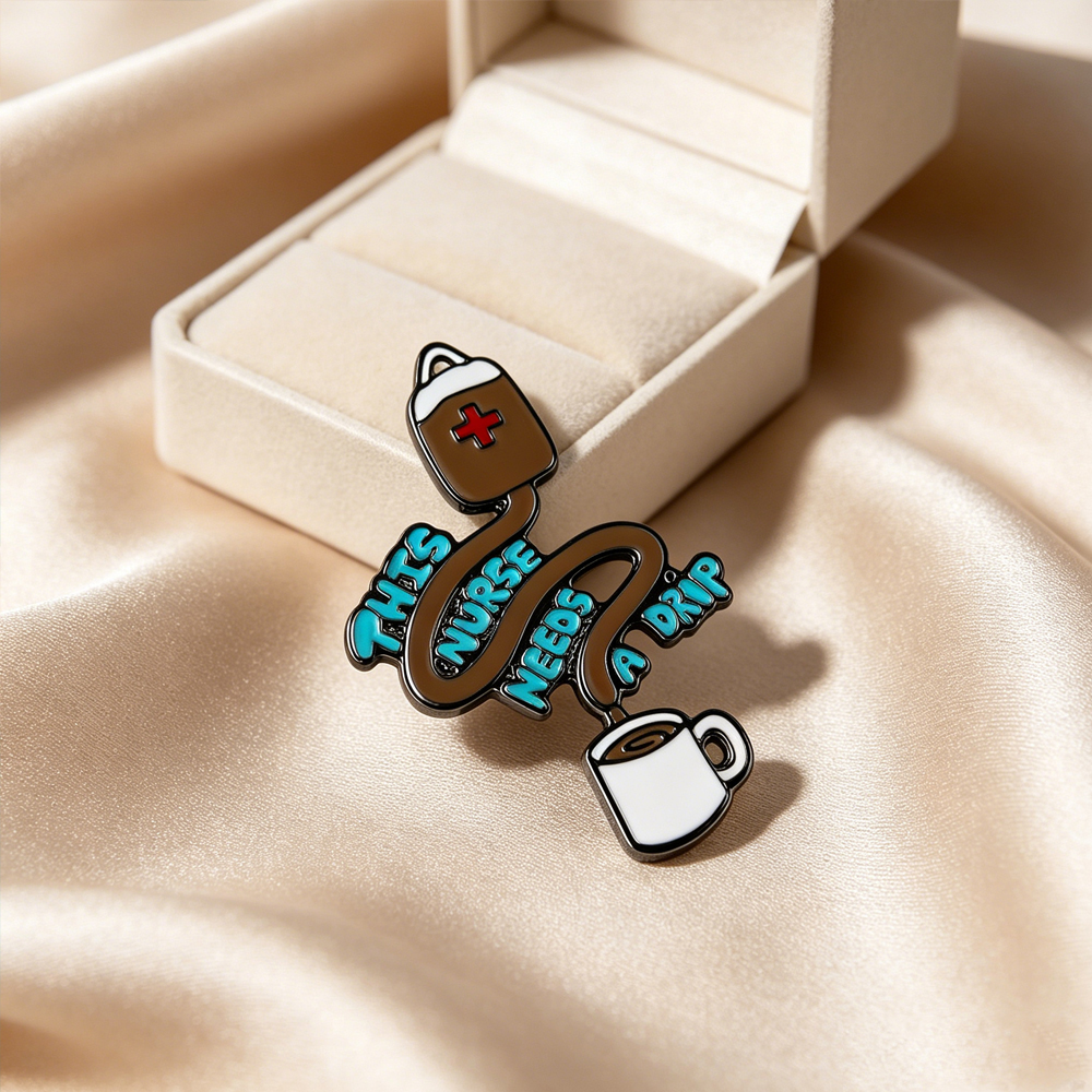 Medical Nurse Life Enamel Pin  - Medical Lab Humor 评论和价格