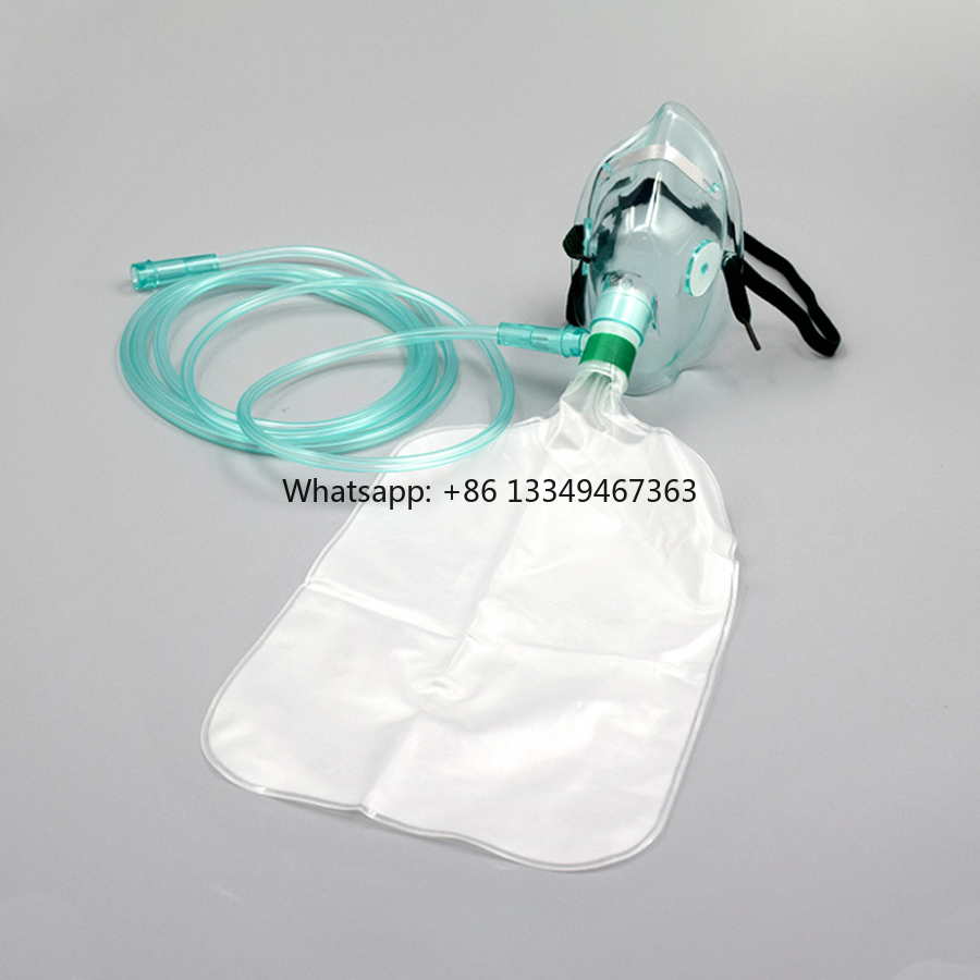 PVC Mask with Reservoir Bag NR - Oxygen Mask Non-Rebreather 评论和价格
