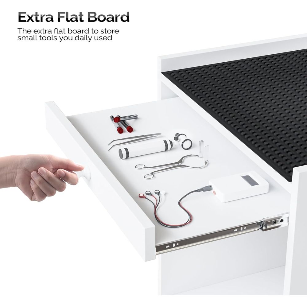 Rolling Medical Cart with Anti - Medical Lab Ultrasound 评论和价格