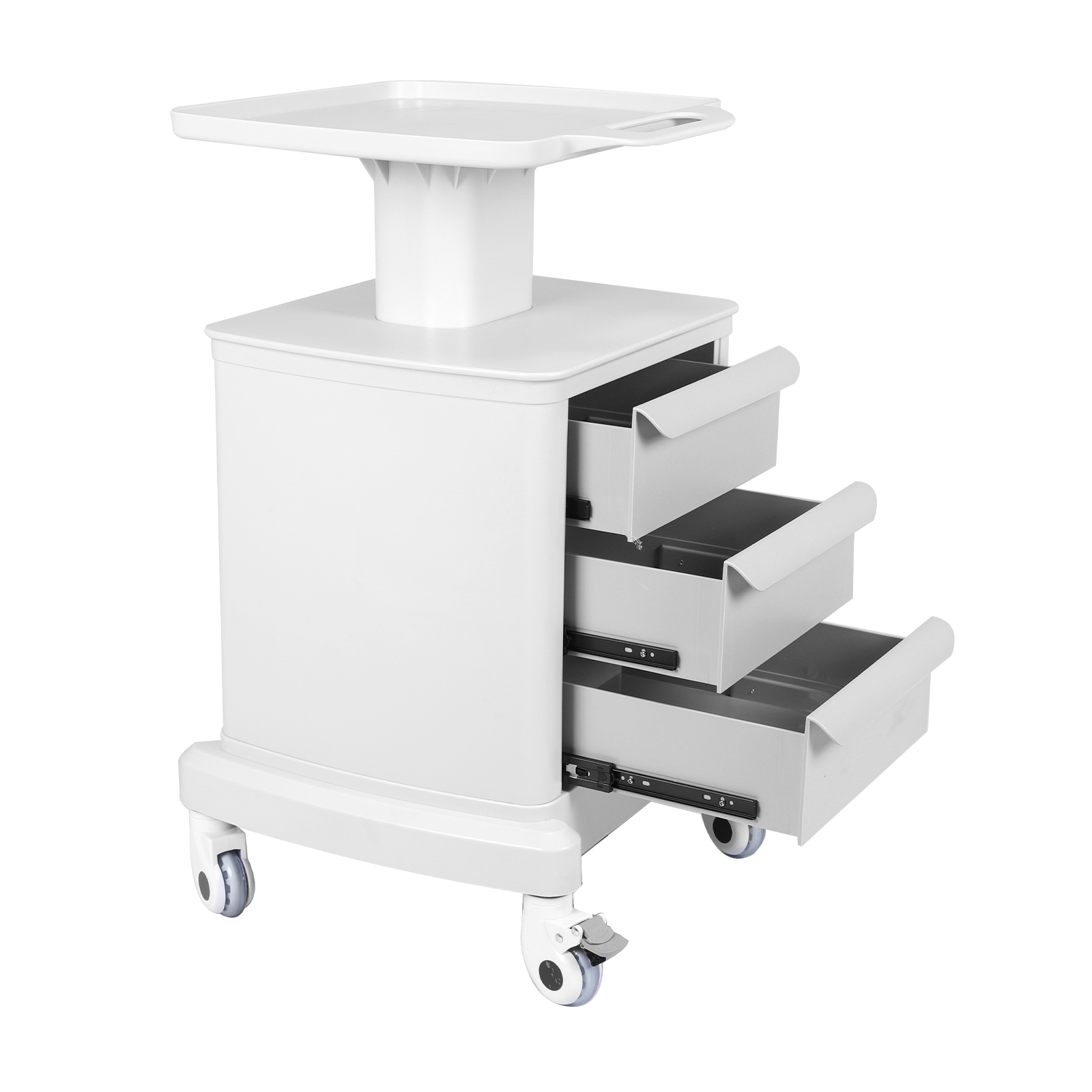 Mobile Medical Cart with 3 Dra - Medical Lab Ultrasound 评论和价格