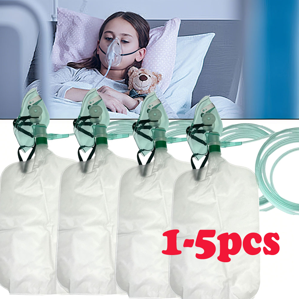 1-5PCS Adult Non-rebreather ox - Oxygen Mask Non-Rebreather 评论和价格