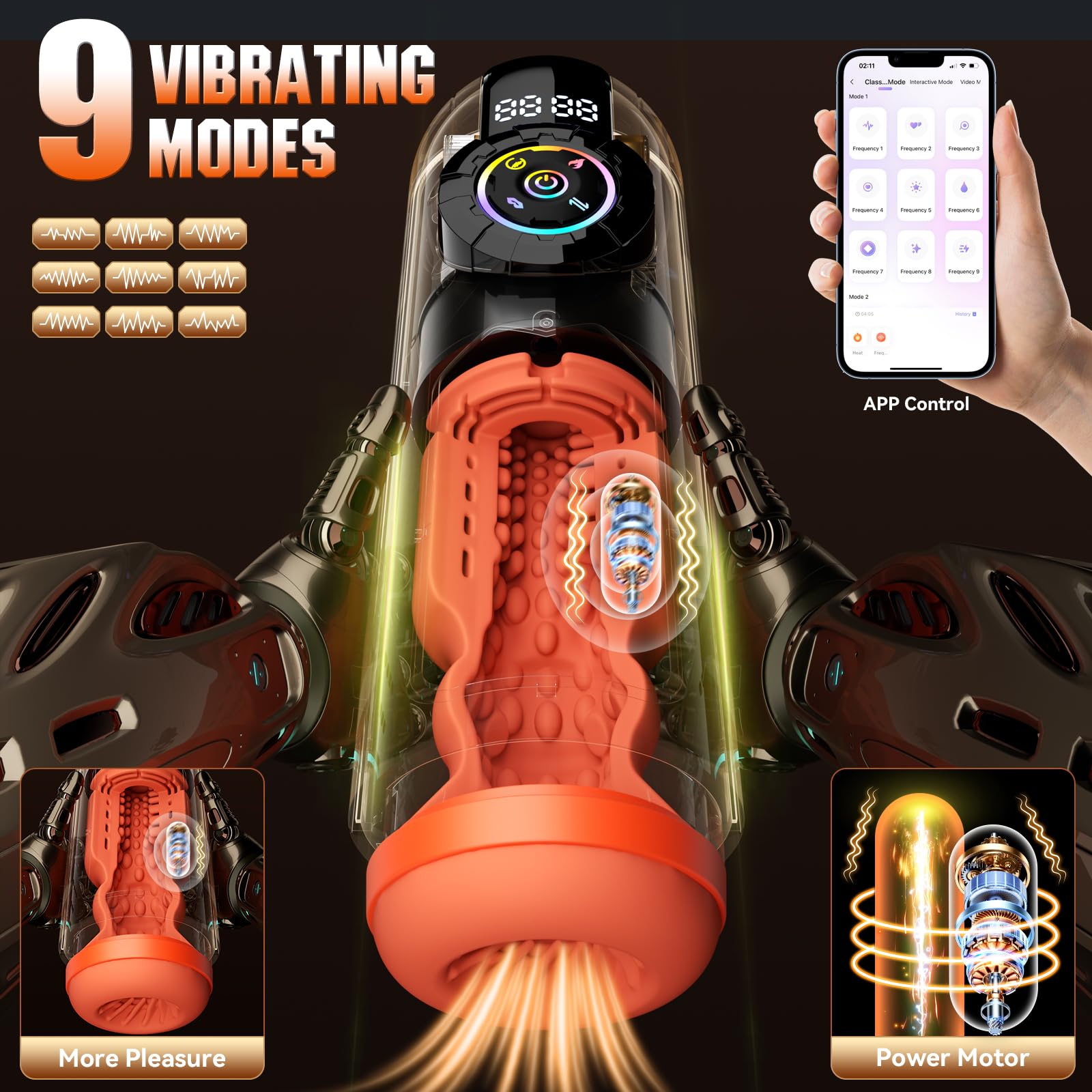 KUSHOR Heating Automatic Male  - Medical X 评论和价格