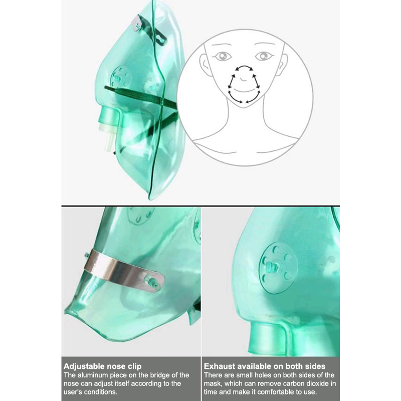1pcs Adult/Child High Concentr - Oxygen Mask Non-Rebreather 评论和价格