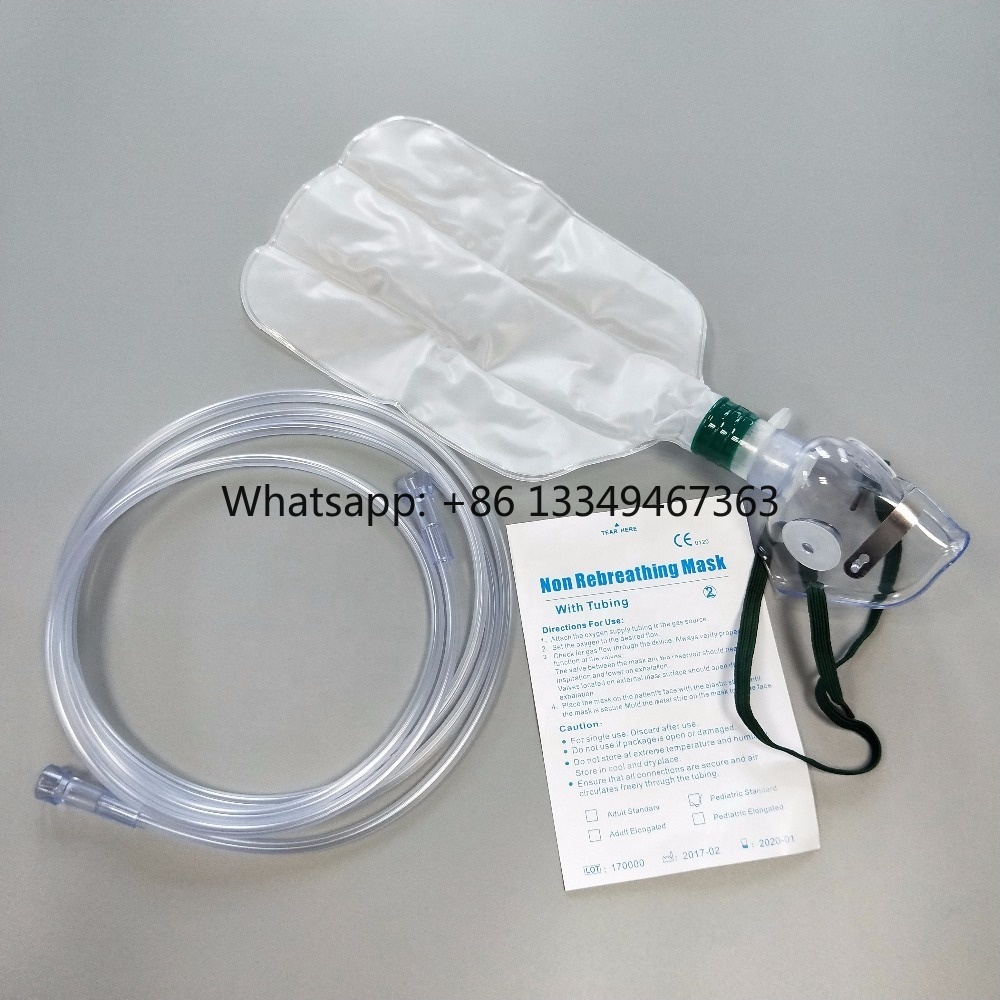 Fast delivery Single Use Non R - Oxygen Mask Non-Rebreather 评论和价格