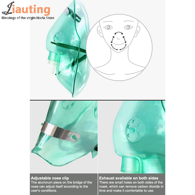 1pcs Adult/Child High Concentr - Oxygen Mask Non-Rebreather 评论和价格