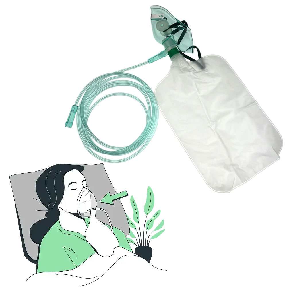 Adult Non-rebreather Oxygen Ma - Oxygen Mask Non-Rebreather 评论和价格