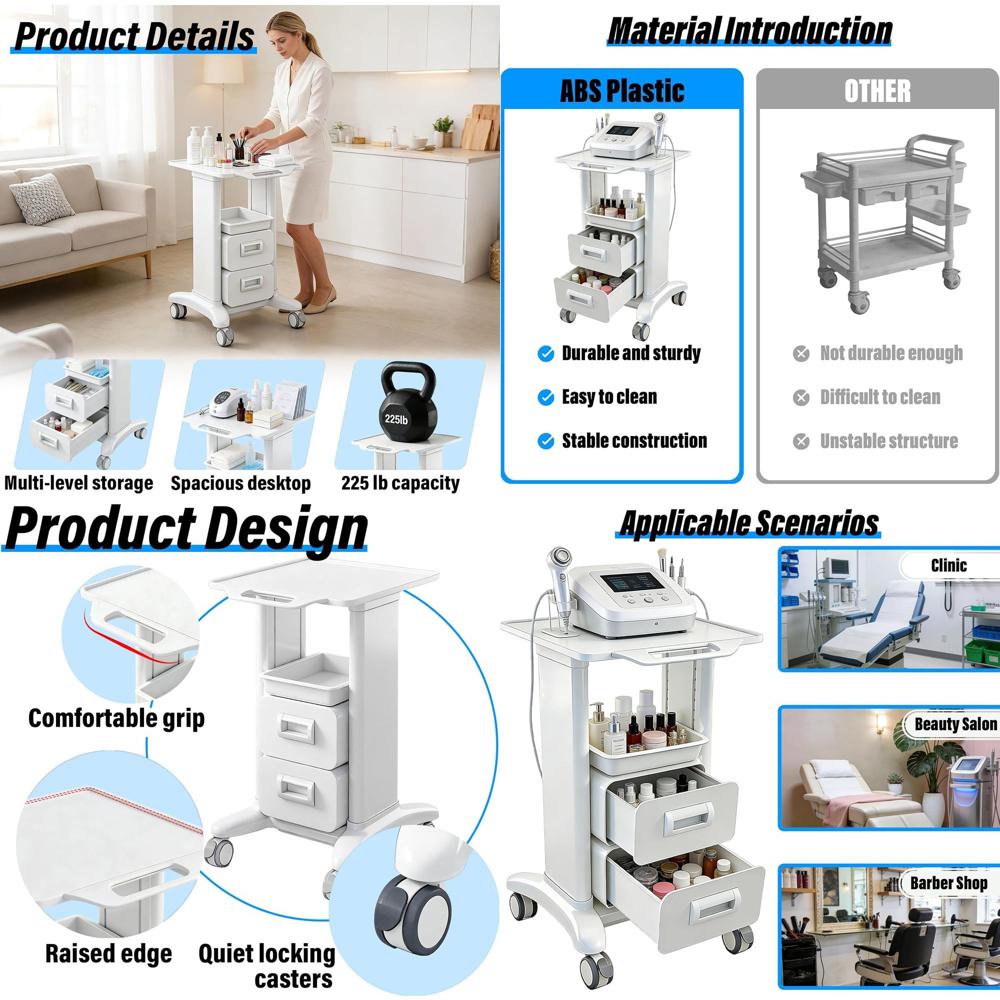 Hospital Grade Ultrasound Cart - Medical Lab Ultrasound 评论和价格